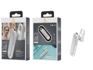 Auriculares Bluetooth Branco
