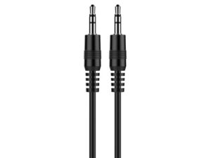 Cabo Audio Pvc Od3.0 1M Preto