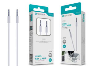 Cabo Aux 1M 3Pin Jack 3.50 NOVOTECK A-001