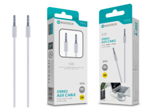 Cabo Aux 2M 3Pin Jack 3.50 NOVOTECK A-002