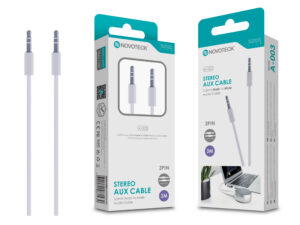 Cabo Aux 3M 3Pin Jack 3.50 NOVOTECK A-003