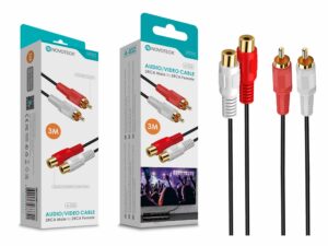 Cabo 3M Rca 2 Fema To Rca 2 Macho NOVOTECK A-032