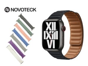Bracelete Magnético Pele Para SmartWatch