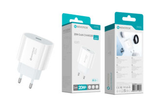 Carregador GaN USB-C PD 20W NOVOTECK C-017