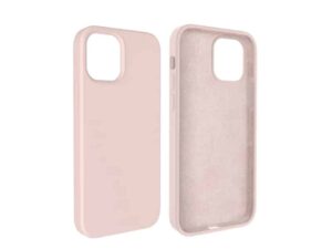 Capa Silicone Square Premium iPhone 15 Plus Rosa