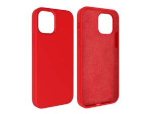 Capa Silicone Square Premium iPhone 15 Vermelho