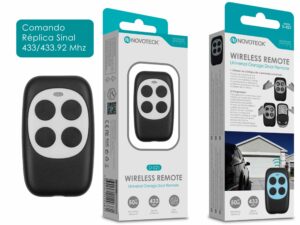 Comando Réplica Sinal 433-433.92MHZ Cinzento D-021 Comando Garagem