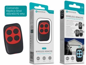 Comando Réplica Sinal 433-433.92MHZ Vermelho D-021 Comando Garagem