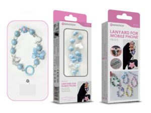 Cordão Fashion Universal para Telemóvel GS-015 AZUL