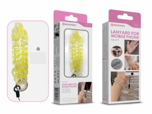 Cordão Fashion Universal para Telemóvel GS-019 AMARELO