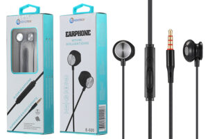 E-020 Auriculares Metal Com Micro