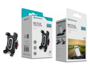 Suporte Universal Z-031 para Telemóvel de Bicicleta - Rotação 360°, Fixação Segura, Compatível com Vários Tamanhos