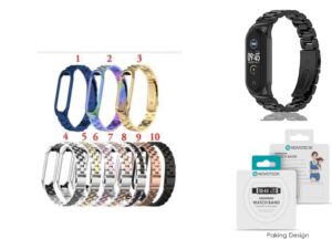 Pulseira Grossa Metal Mi Bands