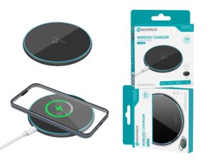 Base 15W Carregador Wireless Negro W-001