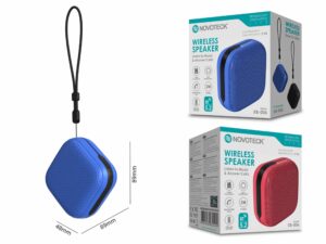 Coluna Portátil NOVOTECK XB-006 Azul – Seu Som Pessoal em Qualquer Lugar