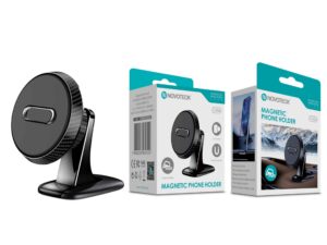 Suporte Magnético para Telemóvel Z-054 – Seguro e Estável com Design em Fibra de Carbono e Rotação Completa