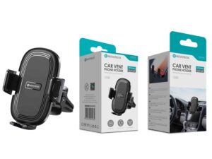 Suporte Ventilação Automóvel Z-050 – Ajustável, Rotação 360, Design Compacto, Universal
