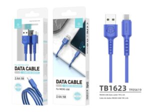 Cabo Micro Usb 2A 1M Azul