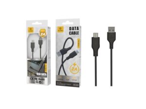 Cabo Micro Usb Pvc 2A 1M Preto
