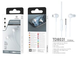 Auriculares 3.5Mm Branco
