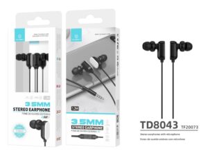 Novo Auriculares 3,5 Mm Branco