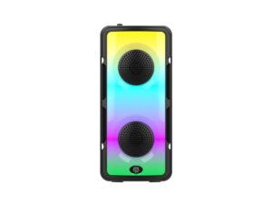 Altifalantes Bluetooth 5.0 Estereo, Altifalante Sem Fios Portatil , Luzes Coloridas, Bateria De 2000