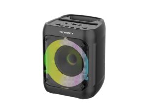 Altifalantes Bluetooth 5.0 Estereo, Sem Fios Portatil , Luzes Coloridas