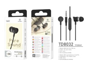 Auriculares 3.5Mm Preto