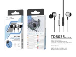 Auriculares 3.5Mm Pratiado