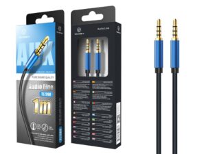 Cabo Audio Tpe 1M 3.5Mm Azul