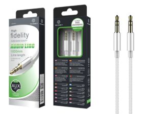Cabo Audio Od2.7 1M 3.5Mm Branco