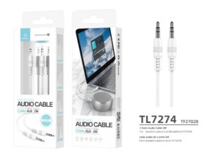 Cabo Audio Pvc Od3.0 2M Branco