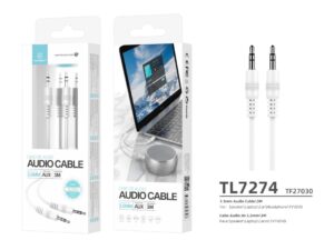 Cabo Audio Pvc Od3.0 3M Branco