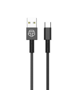 Cabo De Dados Usb C 1,2M Preto 2.4A