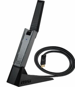Adaptador USB MSI AX1800 Preto