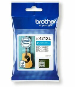 Tinteiro de Tinta Original Brother LC-421XLC Ciano