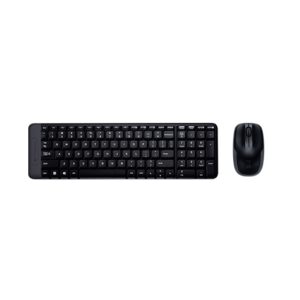 LOGITECH KEYBOARD+MOUSE MK220 WIRELESS BLACK