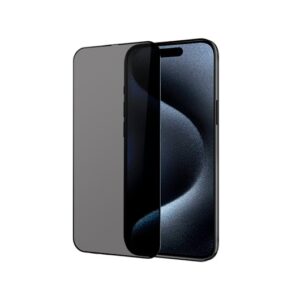 COOL SCREEN PROTECTOR IPHONE 15 PRO PRIVACY CERAMIC/9H/PRIVACY FRONT VISUALIZATION CL8434847074337