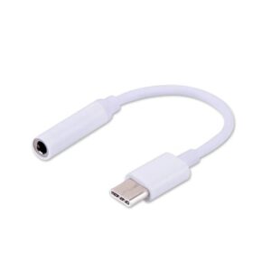 USB-C TO 3.5 JACK ADAPTER SAVIO AK-35 WHITE
