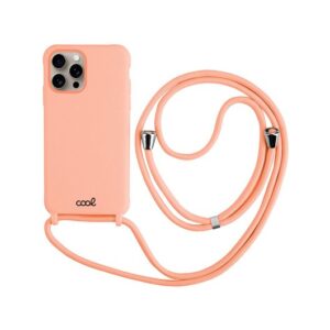 COOL IPHONE 15 PRO MAX PINK CASE INCLUDES 150CM PINK CORD 8434847069456