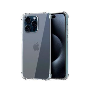 Cool iPhone 15 Pro Case, Transparent, Shockproof/Reinforced Corners 8434847069333
