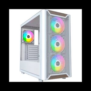 TORRE ATX MONTECH XR WOOD WHITE VENT 4X120MM/CPU MAX175MM/GPU MAX 420MM XR WOOD (W)