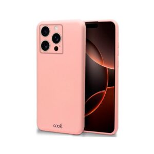 COOL IPHONE 16 PRO MAX COVER PINK SILICONE/TOTAL CAMERA PROTECTION 8434847075716