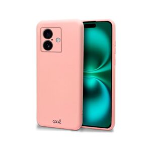 COOL IPHONE 16 PLUS COVER PINK SILICONE/TOTAL CAMERA PROTECTION 8434847075693