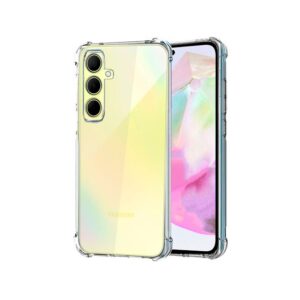 COOL SAMSUNG GALAXY A35 TRANSPARENT CASE