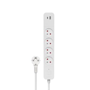 4-PLUG STRIP + 2*USB 1.5M SAVIO LZ-11