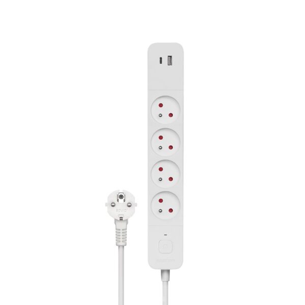 4-PLUG STRIP + 2*USB 1.5M SAVIO LZ-11