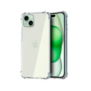 Cool iPhone 15 Case, Transparent, Shockproof/Reinforced Corners 8434847069319