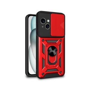 COOL IPHONE 15 HARD RING RED CASE RING SUPPORT/MAGNET/EXTRA REINFORCEMENT 8434847069364