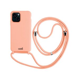 COOL PINK IPHONE 15 CASE INCLUDES 150CM PINK CORD 8434847069425